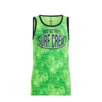 WE Fashion singlet met all over print groen