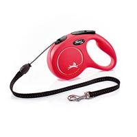 flexi New Classic M touw 5 m rood voor honden tot 20 kg