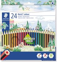 Staedler kleurpotloden Noris Colour, ophangdoos met 24 stuks in geassorteerde kleuren - thumbnail