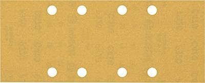Bosch 10x EXPERT C470 schuurpapier met 8 gaten (voor Verf op hout, Hardhout, Ø 93x230 mm, Korrel 320, Professional Accessoires Vlakschuurmachine)
