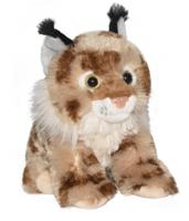 Wild Republic knuffel lynx junior 20 cm pluche beige