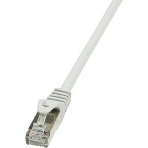 LogiLink CP1102D RJ45 Netwerkkabel, patchkabel CAT 5e SF/UTP 15.00 m Grijs 1 stuk(s)