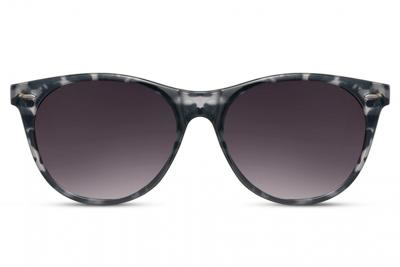 CWI zonnebril wayfarer volledig omrand cat. 3 grijs/zwart