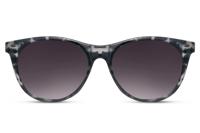 CWI zonnebril wayfarer volledig omrand cat. 3 grijs/zwart