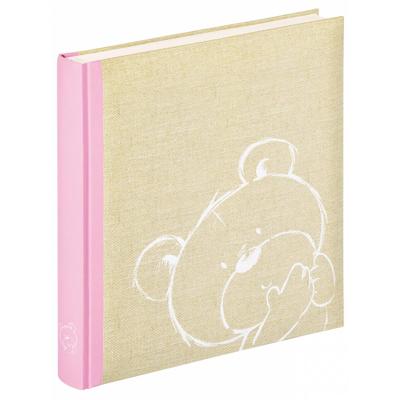 walther+ design Walther UK-151-R Fotoalbum (b x h) 28 cm x 30.5 cm Beige, Roze 50 bladzijden