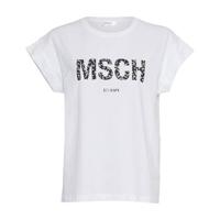 MSCH Copenhagen T-shirt Alva met logo wit
