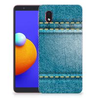 Samsung Galaxy A01 Core Silicone Back Cover Jeans