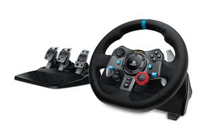 Logitech G G29 Stuurwiel + pedalen Playstation 3,PlayStation 4 Analoog USB 2.0 Zwart