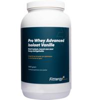 Fittergy Fittergy Pro Whey Advanced Isolate Vanille (1000g)
