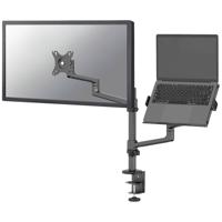 Neomounts DS20-425BL2 Monitor-tafelbeugel 1-voudig 43,2 cm (17) - 68,6 cm (27) Zwart Kantelbaar, Roteerbaar, Zwenkbaar, In hoogte verstelbaar - thumbnail