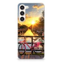 Samsung Galaxy S23 Plus Siliconen Back Cover Amsterdamse Grachten