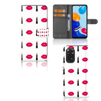 Xiaomi Redmi Note 11/11S Telefoon Hoesje Lipstick Kiss - thumbnail