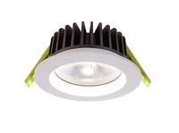 KapegoLED plafondinbouwlamp COB 95 rond, 13 W, stroomconstant, 34,8 V DC, 350 mA, 4000 K, wit 565010