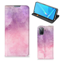 Bookcase OPPO A52 | A72 Pink Purple Paint - thumbnail