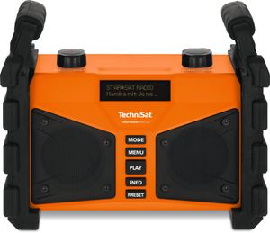 TechniSat DigitRadio 230 DAB radio Oranje