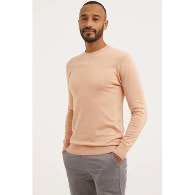 Scotch & Soda fijngebreide trui zalm