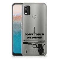 Nokia C21 Plus Silicone-hoesje Pistol DTMP - thumbnail