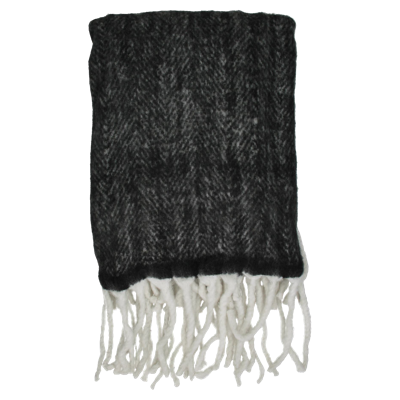 Wants&Needs Accessoires Plaid Acryl Zwart 130 x 150 Wants&Needs Accessoires Plaid Acryl Zwart 130 x 150