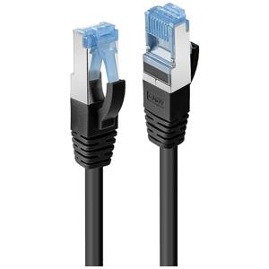 LINDY 47176 RJ45 Netwerkkabel, patchkabel CAT 6 S/FTP 0.50 m Zwart 1 stuk(s)