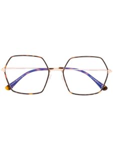 TOM FORD Eyewear lunettes de soleil à monture géométrique - Métallisé