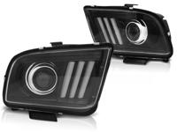 Tuning-Tec Koplampen met parkeerlicht FORD MUSTANG 04-09 ZWART