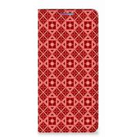 Motorola Moto G60s Hoesje met Magneet Batik Rood