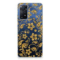 Xiaomi Redmi Note 11 Pro 5G TPU Case Gouden Bloemen - thumbnail