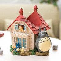 My Neighbor Totoro Diorama / Storage Box House & Totoro - thumbnail