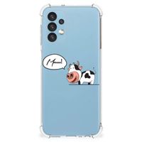 Samsung Galaxy A13 (4G) Stevig Bumper Hoesje Cow