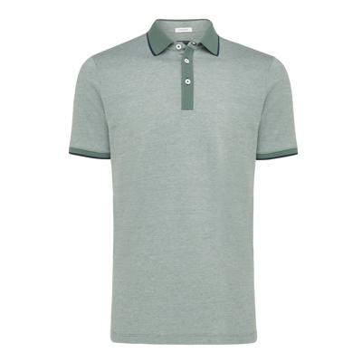 Tresanti Heren Poloshirt Donkergroen Pique