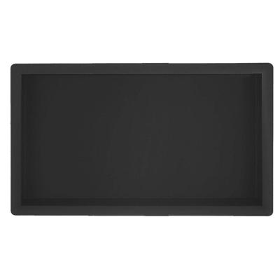 Wandnis Wiesbaden Demis | Inbouw | 60x30x7 cm | 1 vak | Zwart mat Wandnis Wiesbaden Demis | Inbouw | 60x30x7 cm | 1 vak | Zwart mat