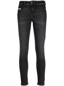 Diesel jean skinny à effet délavé - Noir