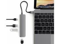 Satechi ST-CMAM interface hub USB 3.2 Gen 1 (3.1 Gen 1) Type-C 5000 Mbit/s Grijs