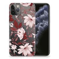 Hoesje maken Apple iPhone 11 Pro Watercolor Flowers - thumbnail