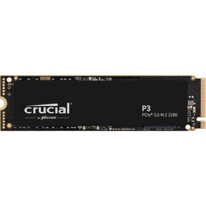 Crucial P3 500 GB ssd CT500P3SSD8, PCIe 3.0 x4, NVMe, M.2 2280