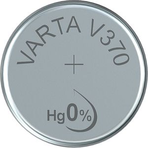 Varta Knoopcel 370 1.55 V 1 stuk(s) 34 mAh Zilveroxide SILVER Coin V370/SR69 NaBli 1