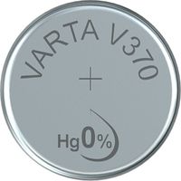 Varta Knoopcel 370 1.55 V 1 stuk(s) 30 mAh Zilveroxide SILVER Coin V370/SR69 NaBli 1