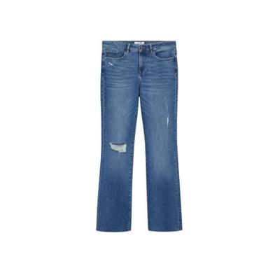 Violeta by Mango bootcut jeans blauw Violeta by Mango bootcut jeans blauw