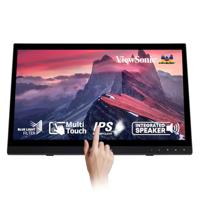 VIEWSONIC TD1630-3 39,6 cm 16 inch 1366x768 10-punts multitouch 190 nits VGA HDMI luidsprekers bookstand stijl HD 16 inch zwart