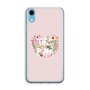 GRL PWR Flower: iPhone XR Transparant Hoesje