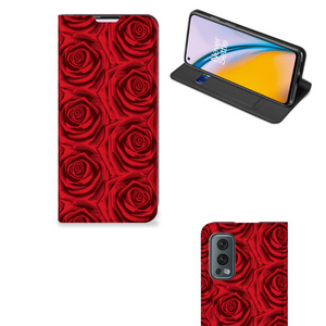 OnePlus Nord 2 5G Smart Cover Red Roses