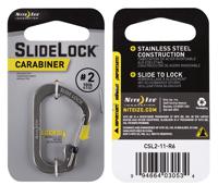 NITE Ize CSL2-11-R6 Karabijn SlideLock Gr. 2 8.9 mm x 43.6 mm x 2.5 mm 1 stuk(s)