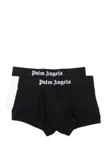 Palm Angels lot de boxers à bande logo - Noir - thumbnail