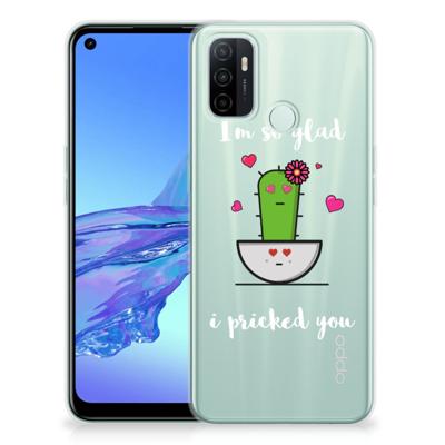 OPPO A53s | A53 Telefoonhoesje met Naam Cactus Glad OPPO A53s | A53 Telefoonhoesje met Naam Cactus Glad