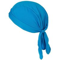 Blauwe sport bandana