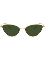 Oliver Peoples lunettes de soleil 1998C à monture papillon - Or