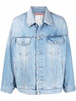 Acne Studios veste ample en jean - Bleu - thumbnail