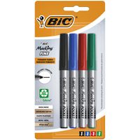 Viltstift Bic Ecolutions rond 1.1mm blister ÃƒÆ' 4 kleuren - thumbnail