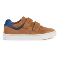 Geox J NASHIK Boy B Sneaker, LT Brown/Navy, 33 EU, Lt Brown Navy, 33 EU
