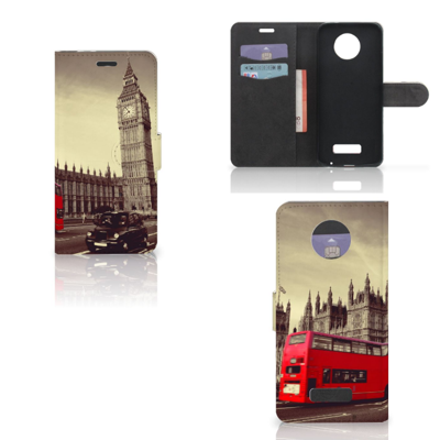 Motorola Moto Z Flip Cover Londen Motorola Moto Z Flip Cover Londen